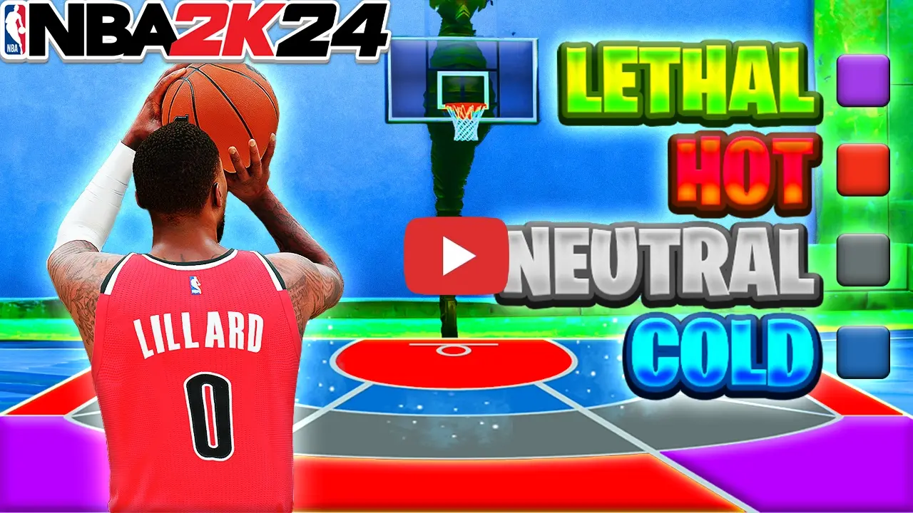NBA 2K24 Hot Zones and Lethal Zones