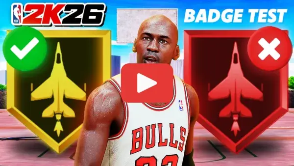 Thumbnail for Interceptor badge test on the NBA2KLab YouTube Channel