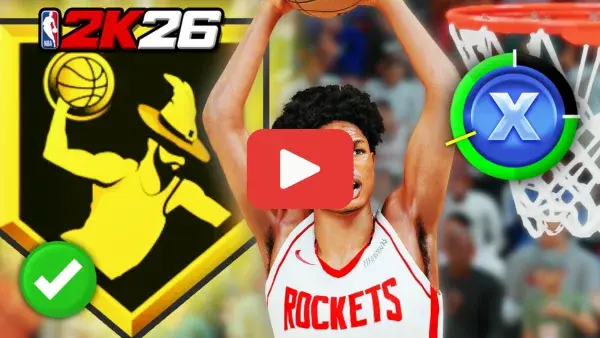 Thumbnail for Aerial Wizard badge test on the NBA2KLab YouTube Channel