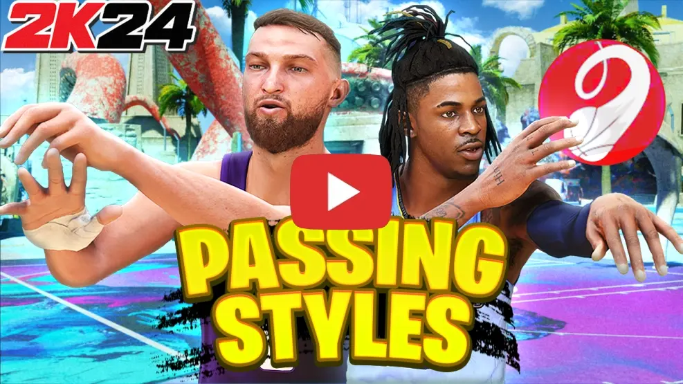 NBA 2K24 Best Pass Style