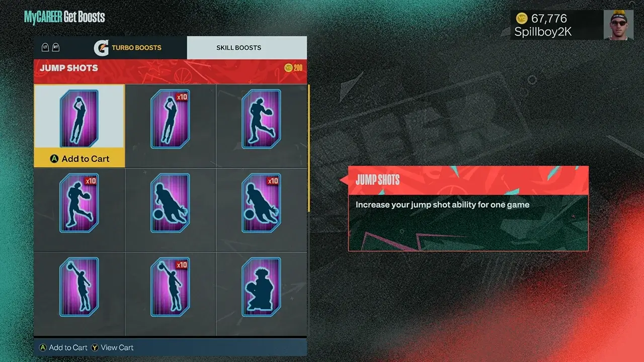 NBA 2K23 What do Gatorade Boosts Do?