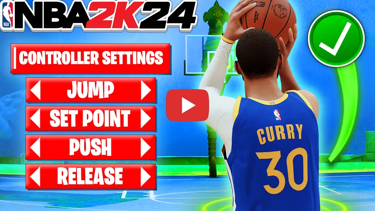 Best Settings to Green More 3s in 2k24 Best Setting to Make more 3s Thumbnail